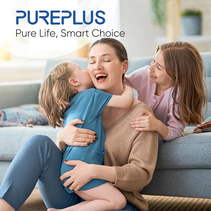 PUREPLUS 5 Micron 20" x 4.5" Whole House Coconut Shell Activated Carbon Water