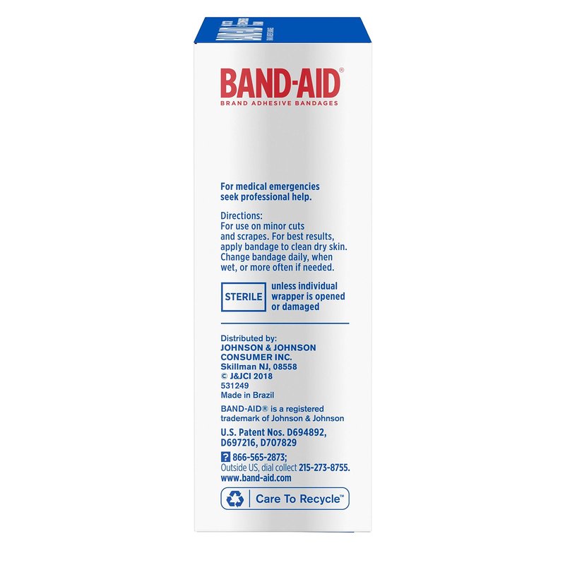 Band-Aid Flexible Fabric Adhesive Bandages All One Size, 30 Count (Pack of 1)