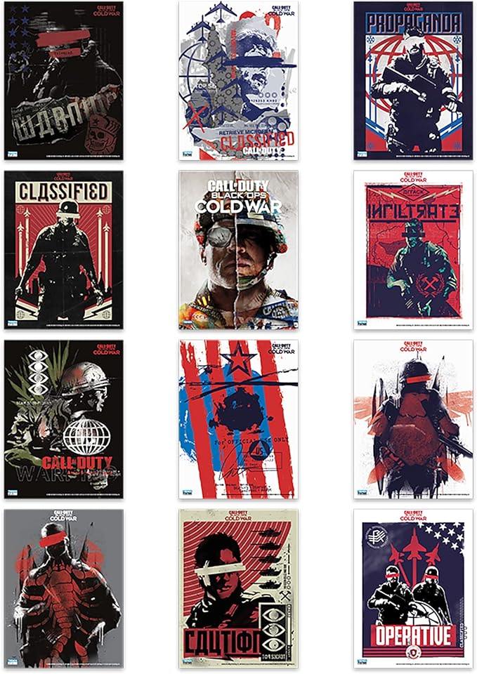 Call of Duty: Black Ops Cold War Poster Book
