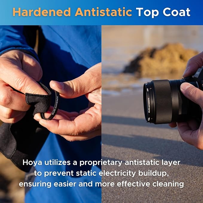 Hoya EVO Antistatic 43mm UV Filter — Camera Filters