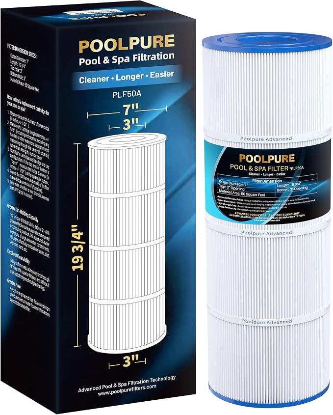 POOLPURE Replacement Filter for Hayward C500, Ultral-A11, Unicel C-7656