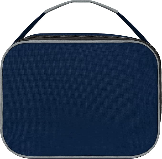 FOCO NFL Unisex-Adult Officially Licensed Wordmark Team Color Big Logo Football Zip Closure 7L Lunch Bag - Seattle Seahawks