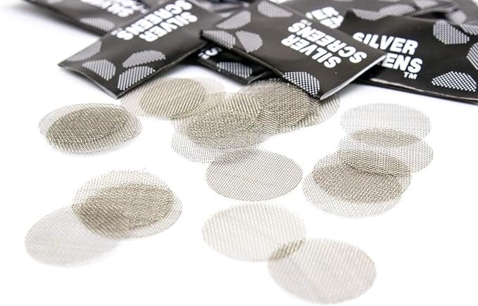 Stainless Steel Metal Pipe Screen Filters 20mm Bowl Screens Gauzes Pipe Screen