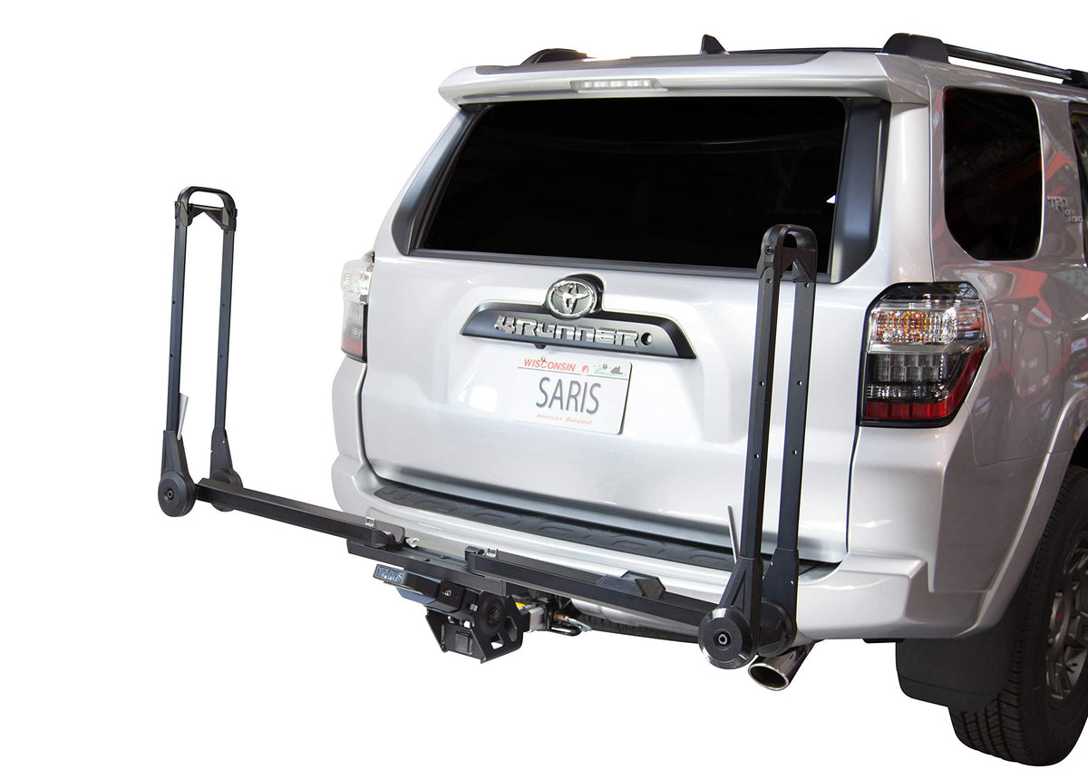 Saris MTR 1-Bike Hitch Car Rack, 1 Bike Carrier, Black