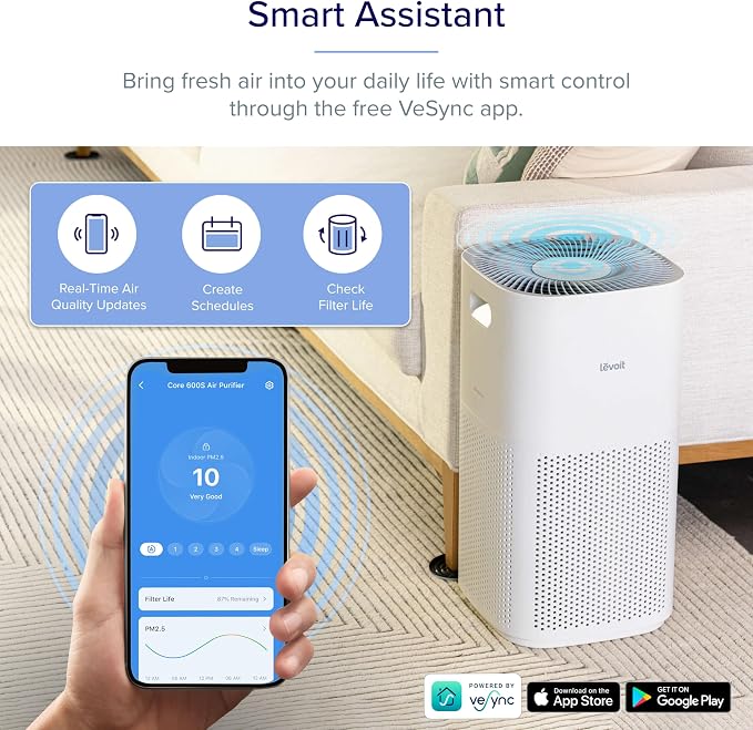 LEVOIT Air Purifiers for Home Large Room Up to 2933 Ft²