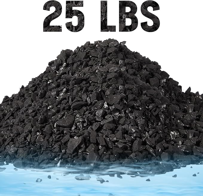 Timgle Bulk Water Air Filter Activated Charcoal Coconut Hull Granular Activated