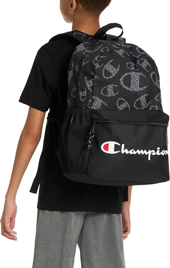 Champion Merit Backpack, Black Combo, OS