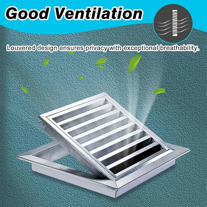 Square Stainless Steel Vent Grille