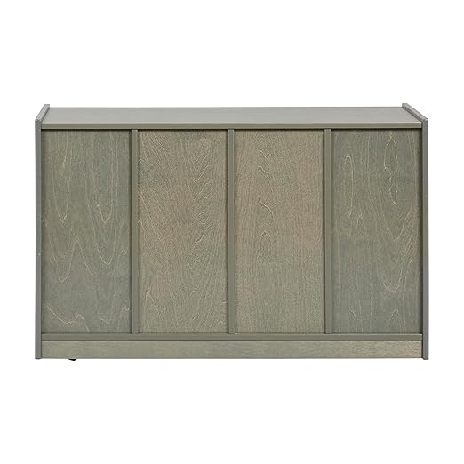 ECR4Kids 12 Cubby Mobile Tray Storage Cabinet, 3x4, Classroom Furniture, Grey Wash