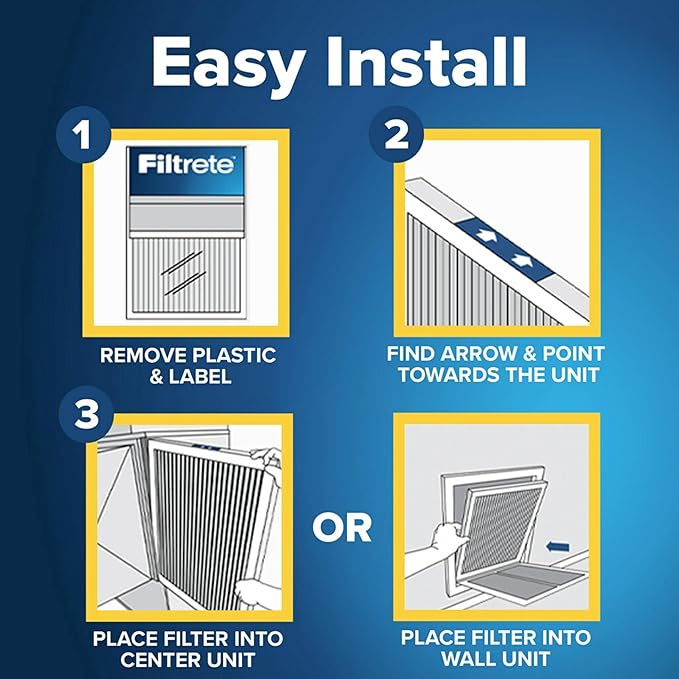 Filtrete 15x20x1 AC Furnace Air Filter, MERV 12, MPR 1500, CERTIFIED asthma &