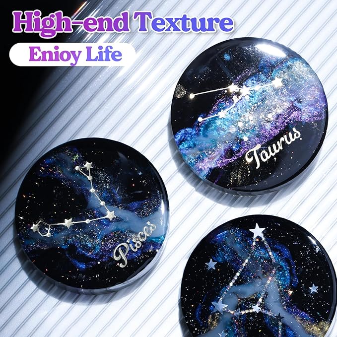 LET'S RESIN Extra Deep Resin Coaster Molds Silicone,4 Inches Silicone Molds