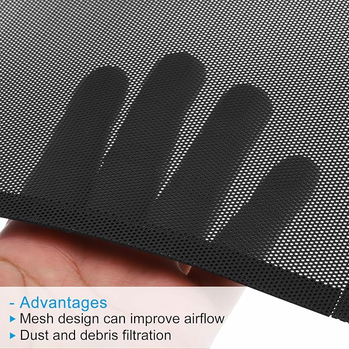 PATIKIL 4"x10" Magnetic Vent Cover, 6 Pack Floor Wall Air Registers Cover