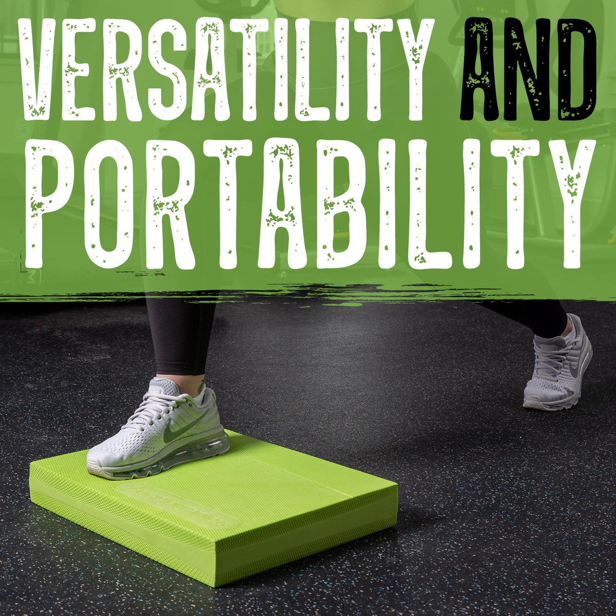 Gradient Fitness Balance Pad Foam Board (Large, Green)