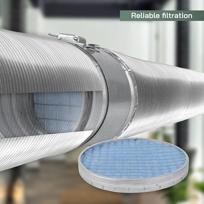 Vent Systems 8" Filter Replacement
