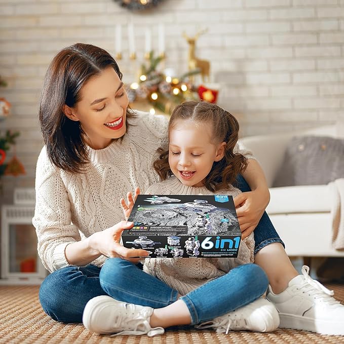 STEM Projects for Kids Ages 8-12, Science Kits, Solar Space Toys Gifts for 8-14 Year Old Teen Boys Girls, 120Pcs Building Experiments Robots for Teenage Ages 9 10 11 12.