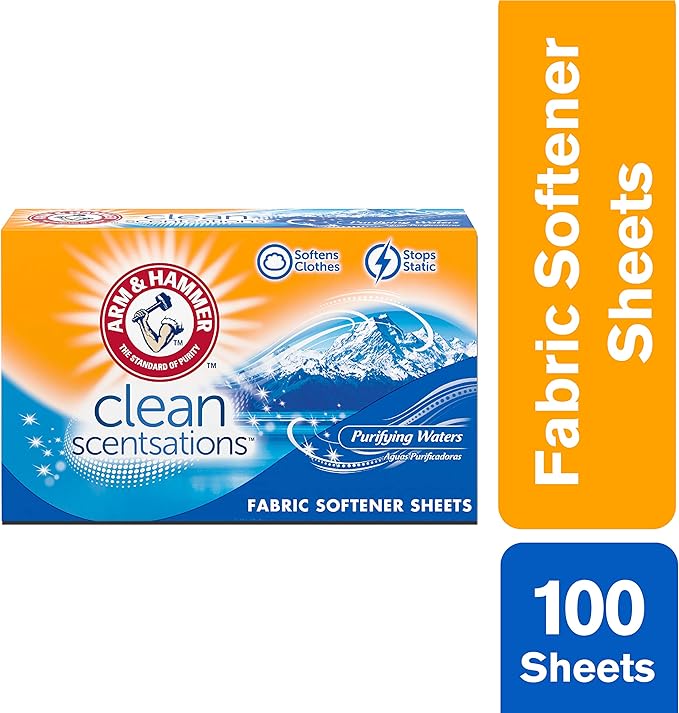 A&H FRESH 'N SOFT DRYER SHEETS 100CT