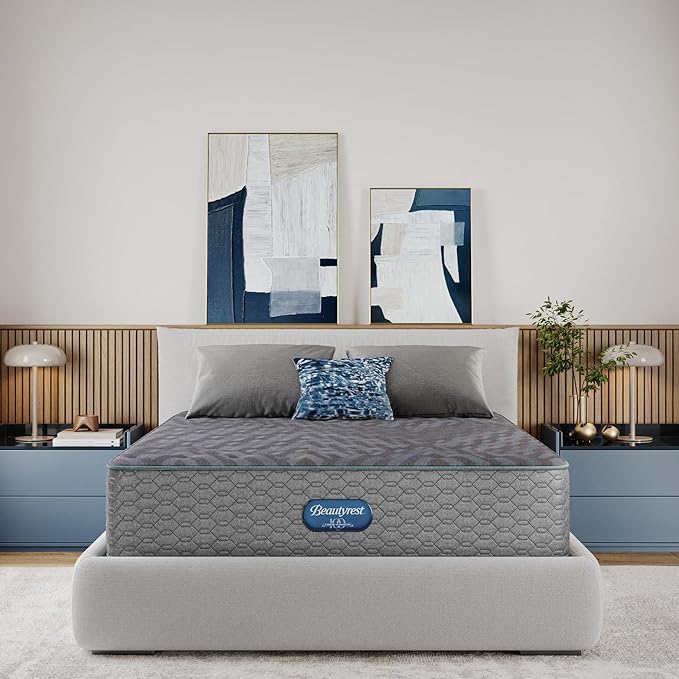 Beautyrest Days End Extra Firm 13.25" Mattress - Cal King - Cooling Tech, Supportive Durable Pocketed Coils, Pressure Relief, Motion Separation; 100 Night Sleep Trial and 10 Year Warranty