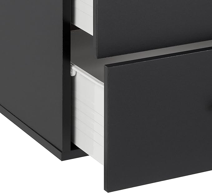 Prepac HangUps 30'' Garage Storage Cabinet with 3 Drawers, Wood Wall Mount Pantry Cabinet, Wall Hanging Laundry Room Cupboard, Kitchen Pantry for Garage, Kitchen and Laundry Organization, Black