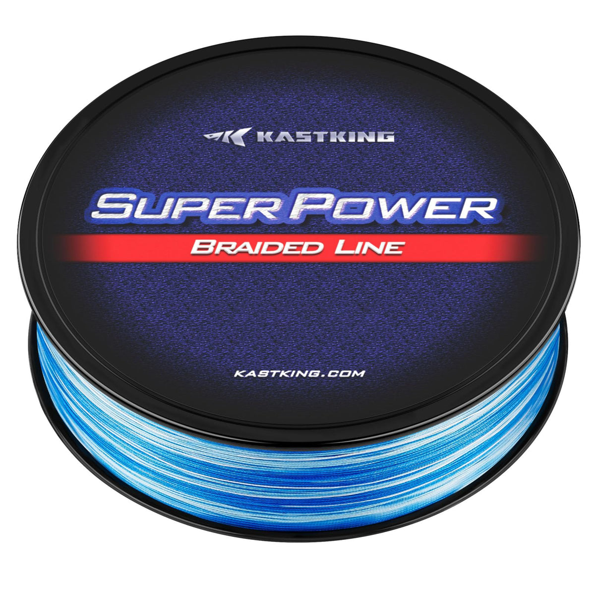 KastKing Superpower Braided Fishing Line, Blue Camo, 80 LB, 500+47 Yds(8 Strands)