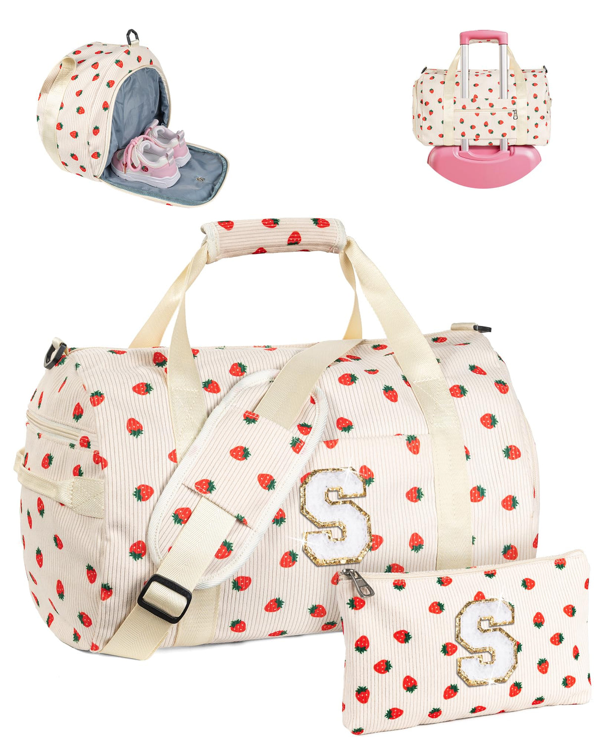 Vogewood Tween Girl Trendy Stuff, Girls Gym Bag, Kids Sport Duffle Bag