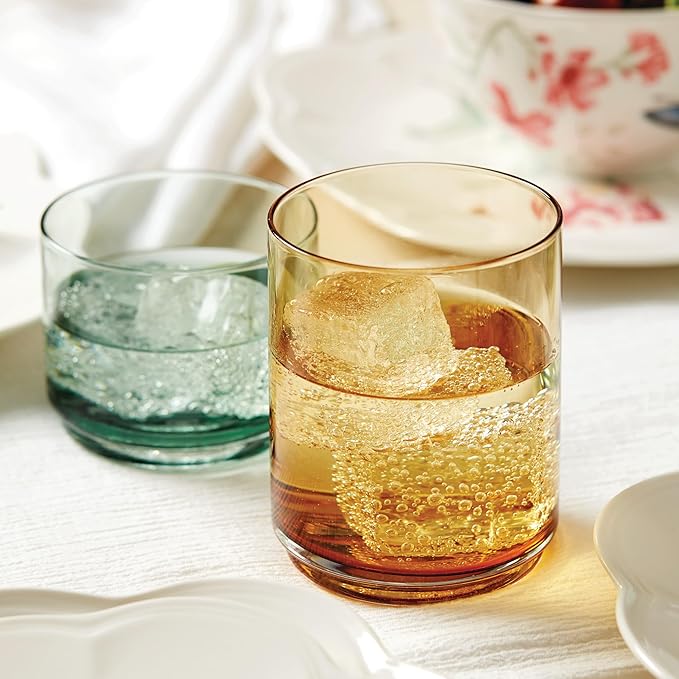 Lenox Tuscany Classics 4Pc Tall Glasses, 1.10, Orange