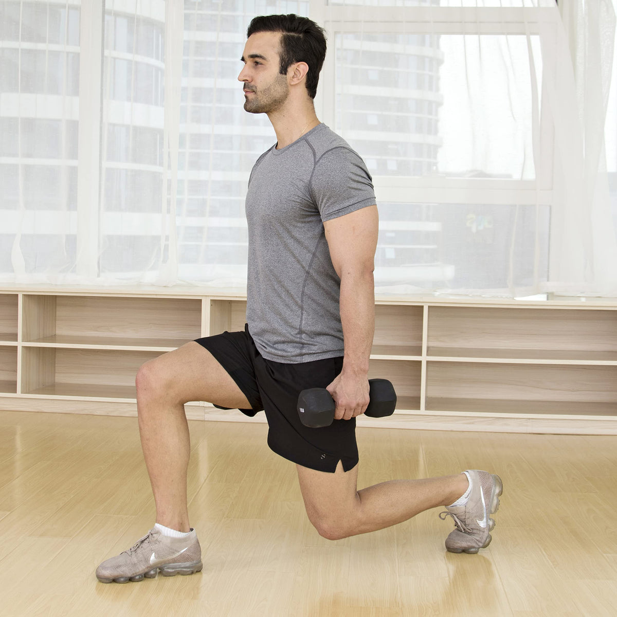 JFIT Neoprene Dumbbell (Set of 2), 3 LBS