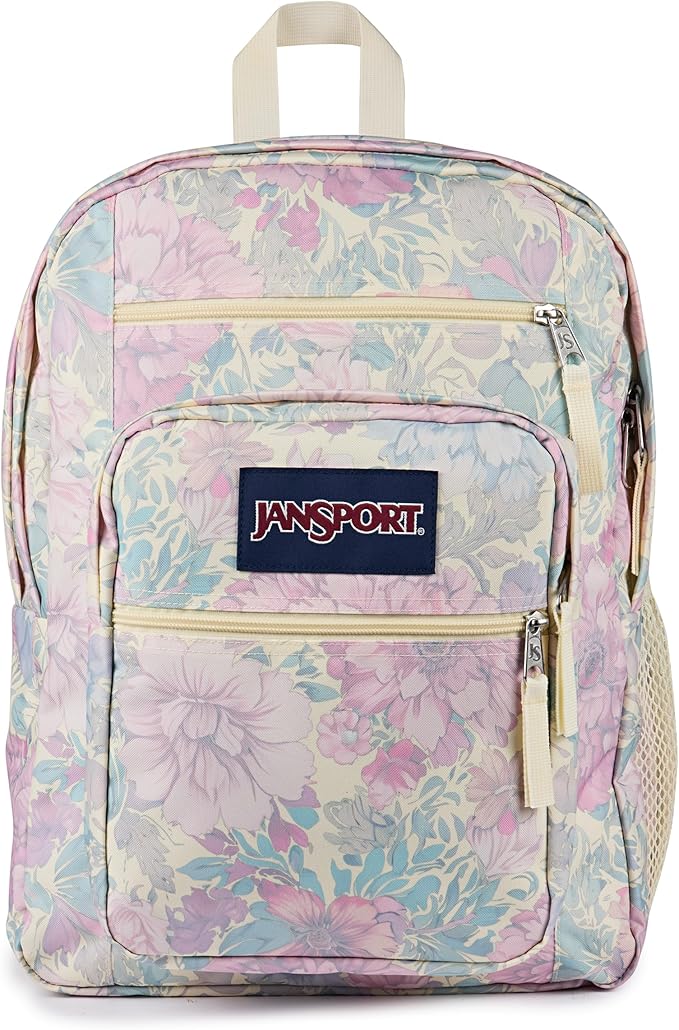 JanSport Laptop Backpack - Computer Bag with 2 Compartments, Ergonomic Shoulder Straps, 15” Laptop Sleeve, Haul Handle - Faded Tapestry