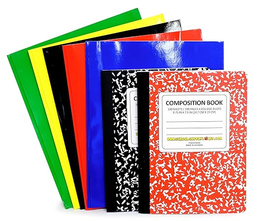 School Supply Boxes | Artistic Case (4 Boxes) | Back to School Essentials Kit for Students & Teachers | Includes Dry Erase Pocket Folders, Coloring Products, & Glue Products