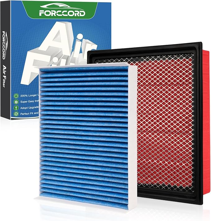 Cabin and Engine Air Filter fit