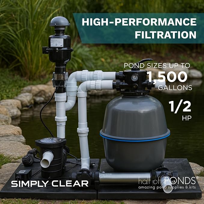 HALF OFF PONDS Simply Clear Koi Pond Filter System