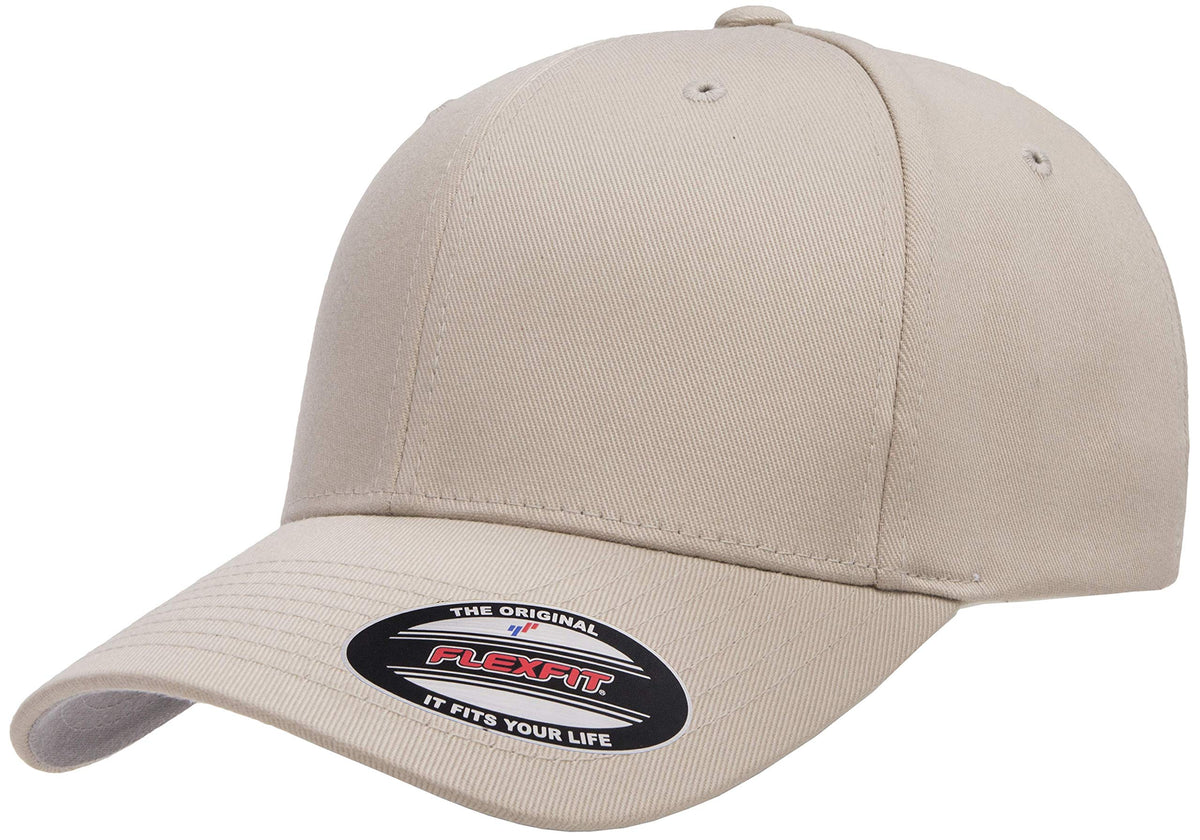 Flexfit Men's Athletic Baseball Fitted Cap Stone XL-XXL-strctured fit