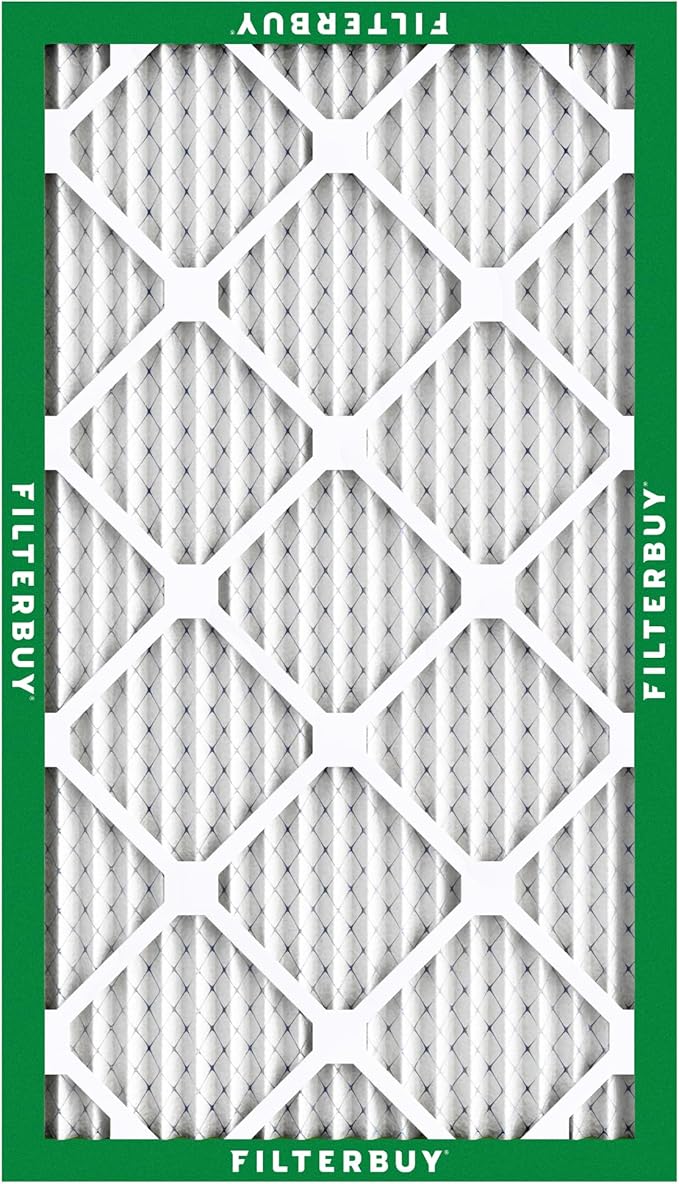 Filterbuy 14x28x1 Air Filter MERV 8 Essential Dust & Allergy Defense,