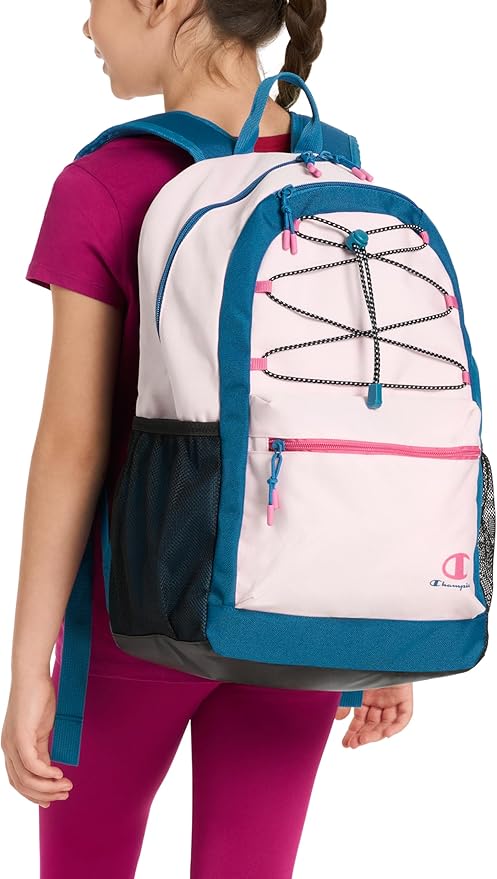 Champion Bungee Backpack, Tan Combo, OS