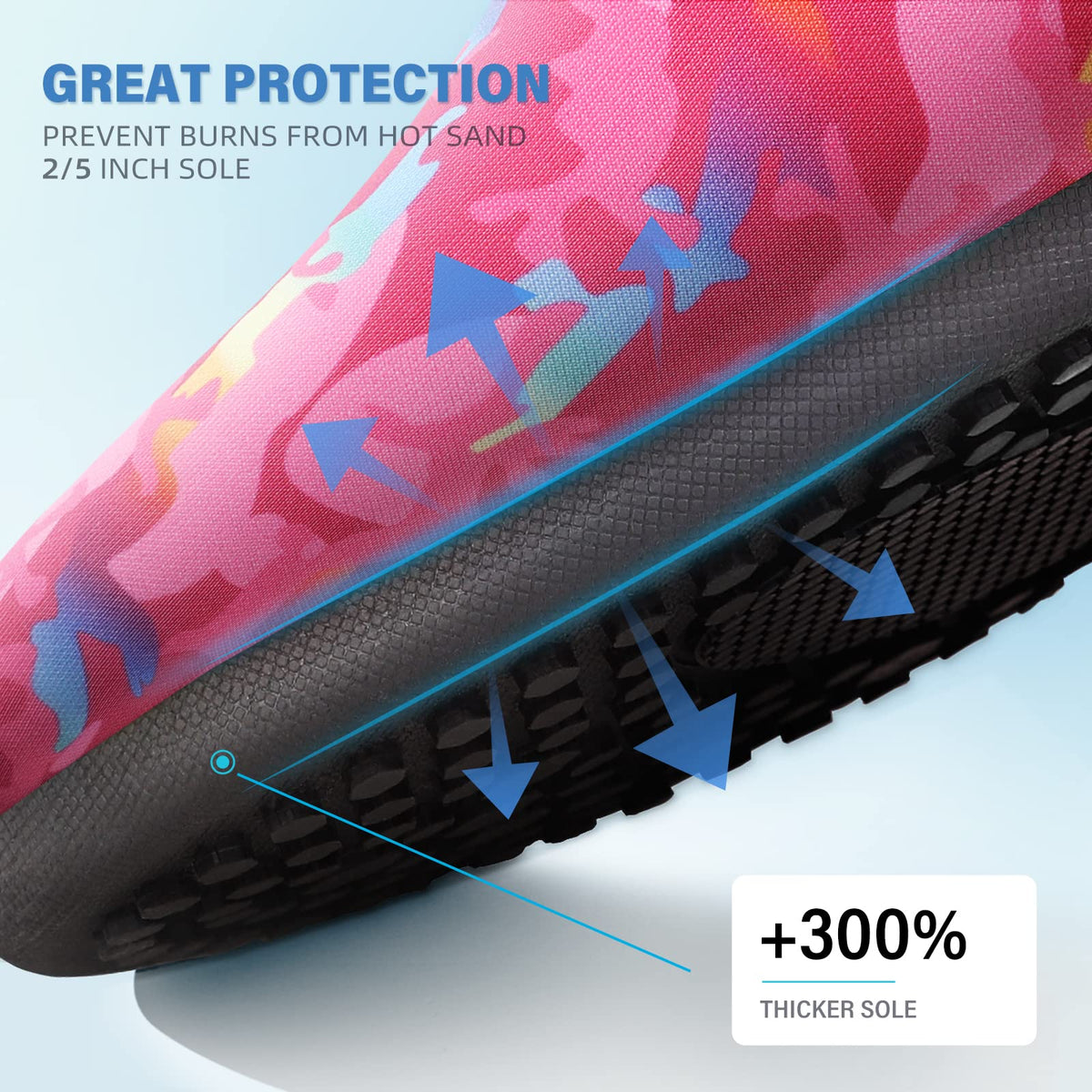 Water Shoes for Women Men Quick-Dry Aqua Socks Swim Beach Outfits Barefoot