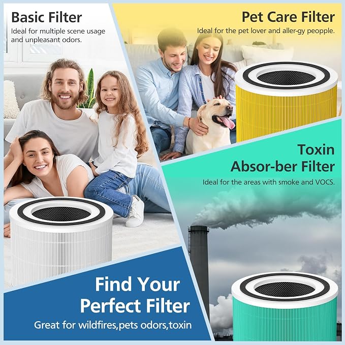 4 Pack 14 Replacement Filter Compatible