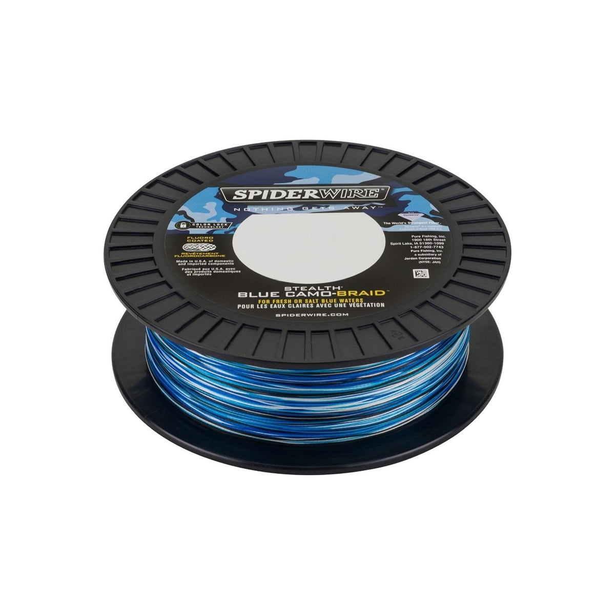 SpiderWire Stealth® Superline, Hi-Vis Yellow, 80lb | 36.2kg, 500yd | 457m Braided Fishing Line, Suitable for Freshwater and Saltwater Environments
