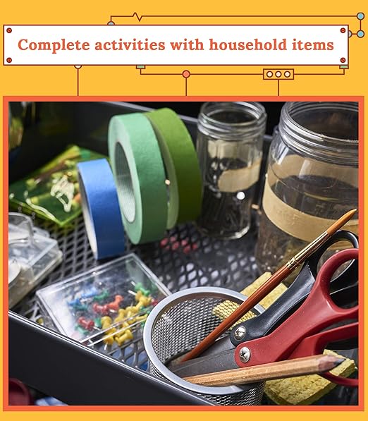 Carson Dellosa Stem Challenges, Seasonal, Physical, Life, Earth and Space Science Kits for Kids Ages 8-12, Educational Games and Experiments for 3rd Grade and Up