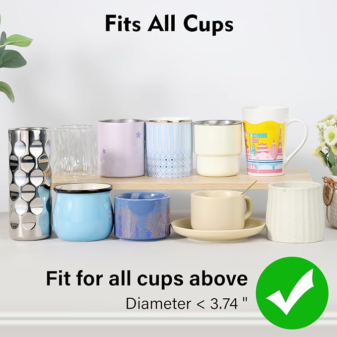 SUNYA Coffee Filters, with Wide Rim