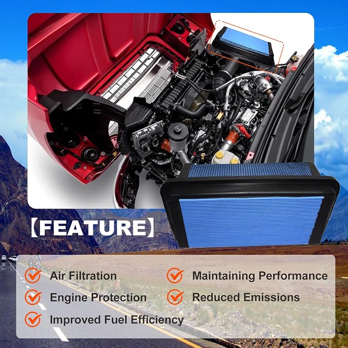 19405680 Engine Air filter Compatible