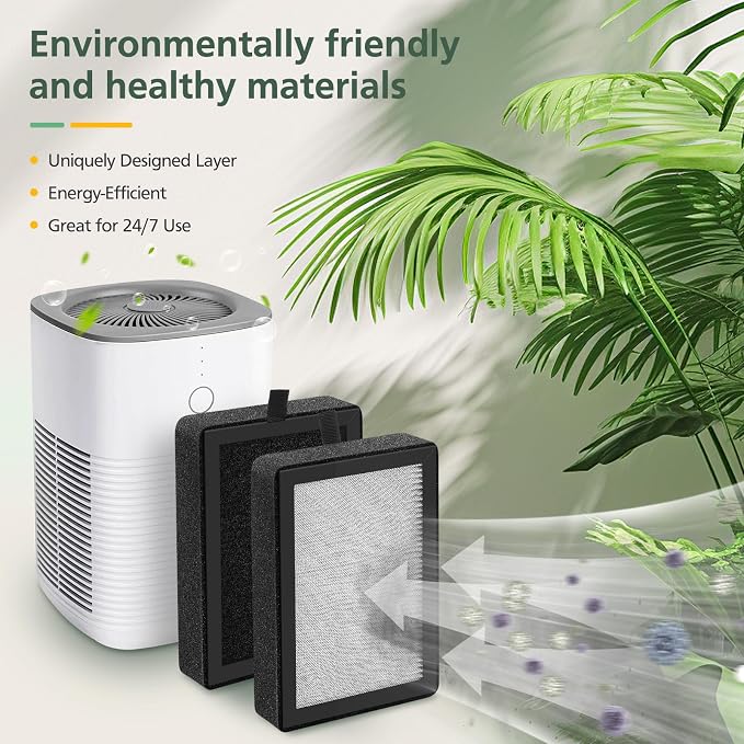 4 Pack LV-H128 Replacement Filter Compatible