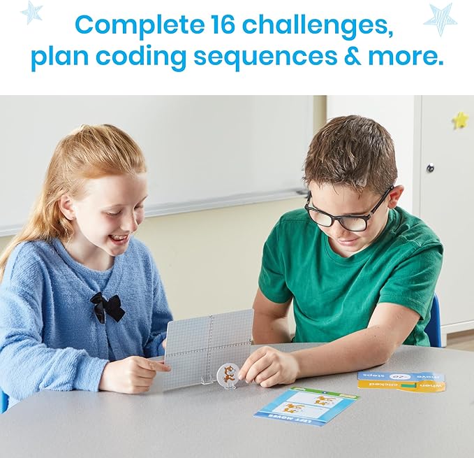 hand2mind Scratch Block-Based Coding Student Activity, Learn to Code, Computer Science and Programming for Kids, STEM Activities, STEM Classroom, Coding for Kids 8-12, Science Teacher Supplies