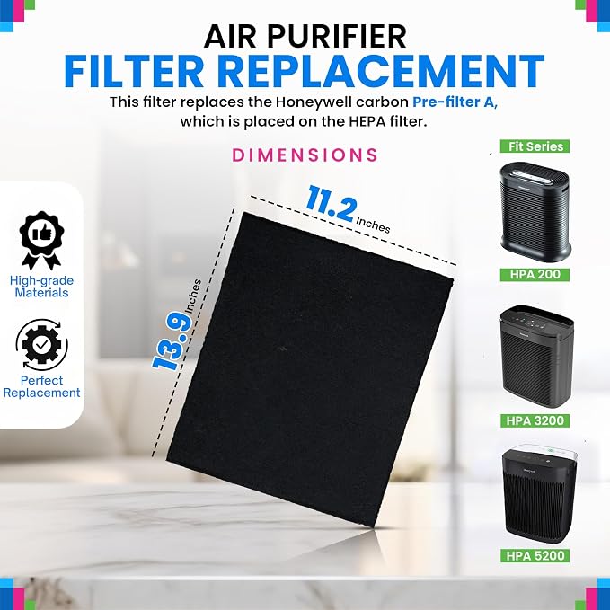 Bagean HPA200 Carbon Pre Filter A Compatible