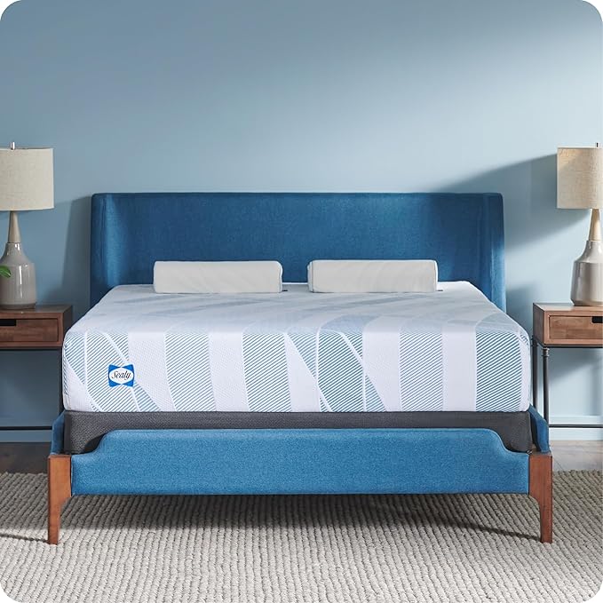 Sealy Dreamlife 10” Foam Mattress-in-a-Box, California King, SealyComfort Gel Memory Foam, Surface-Guard Technology, 10 Year Limited Warranty, Made in The USA