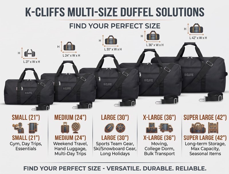 Heavy Duty Cargo Duffel Large Sport Gear Drum Set Equipment Hardware Travel Bag Rooftop Rack Bag (24" x 12" x 12", Black)