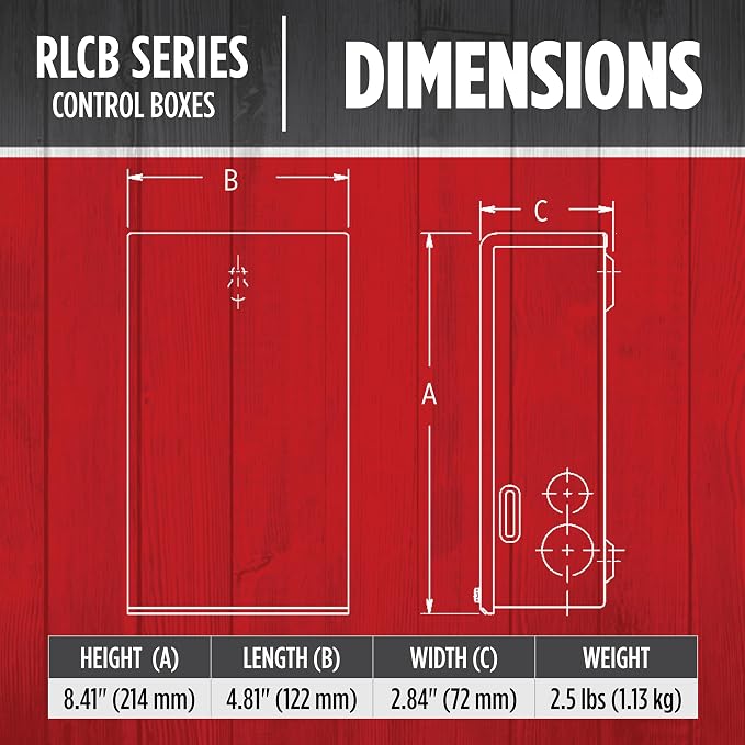 Red Lion RLCB05-230 1/2-HP 230-Volt VMC Control Box