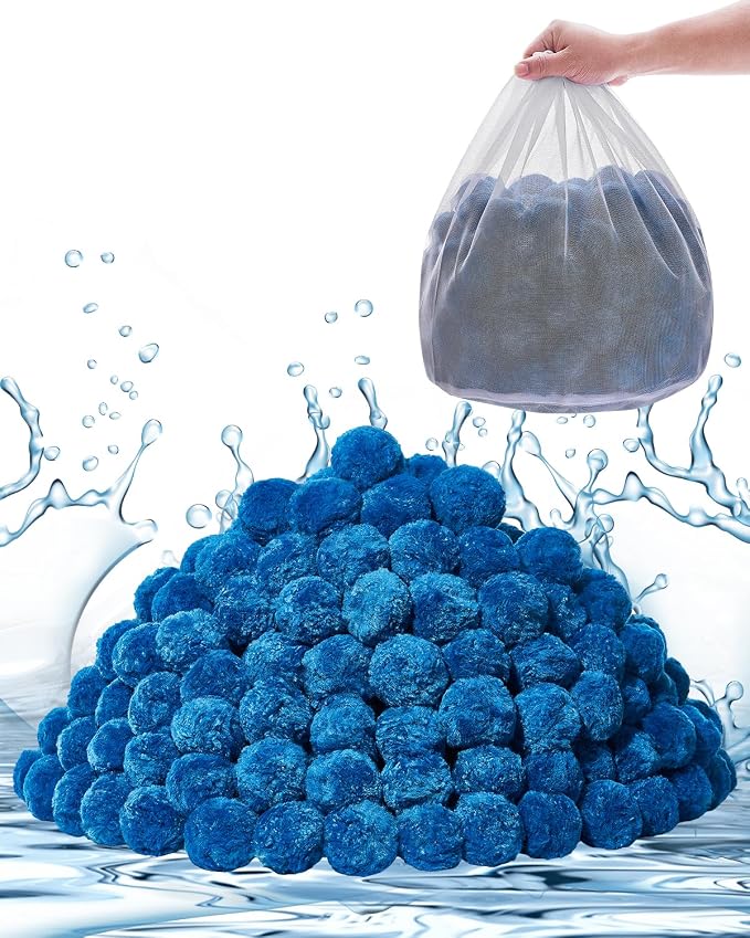 VEVOR Pool Filter Balls for Sand Filter, 4 lbs, Filter Balls Replace Pool