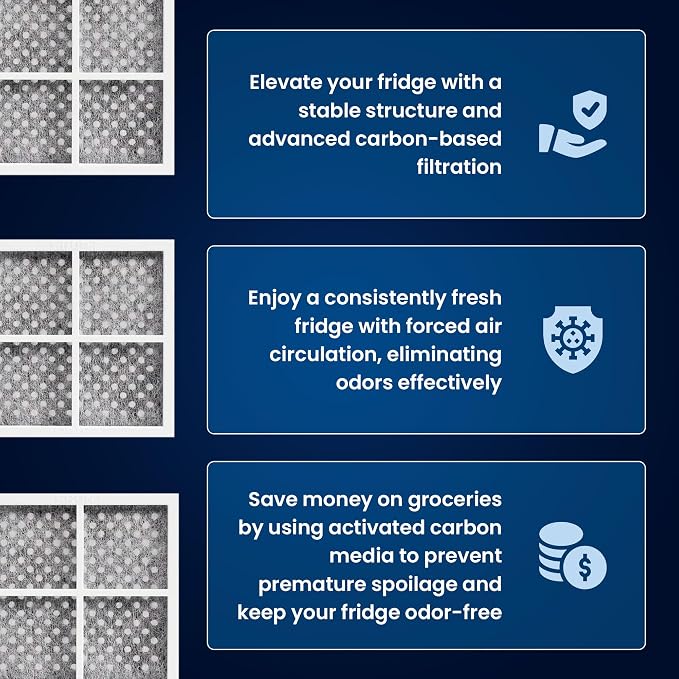 Mist Fresh Refrigerator Air Filter Replacement