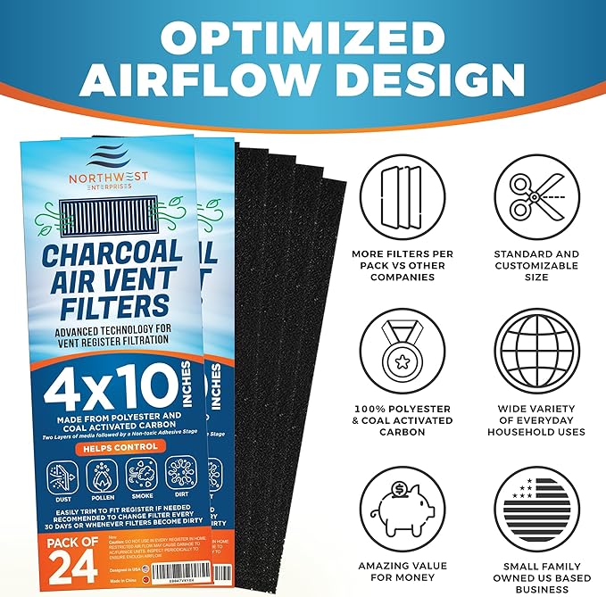 Activated Carbon Air Vent Filters