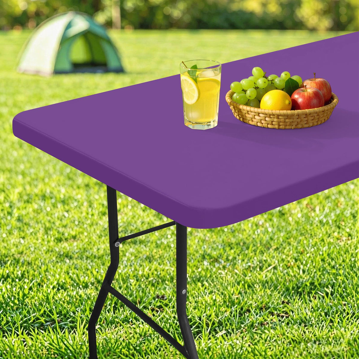 homing Rectangle Table Cloth Cover 6 Foot Elastic Fitted Tablecloth