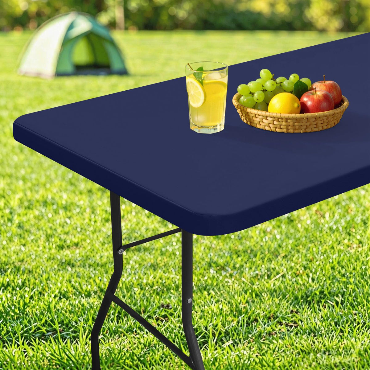 homing Rectangle Table Cloth Cover 6 Foot Elastic Fitted Tablecloth